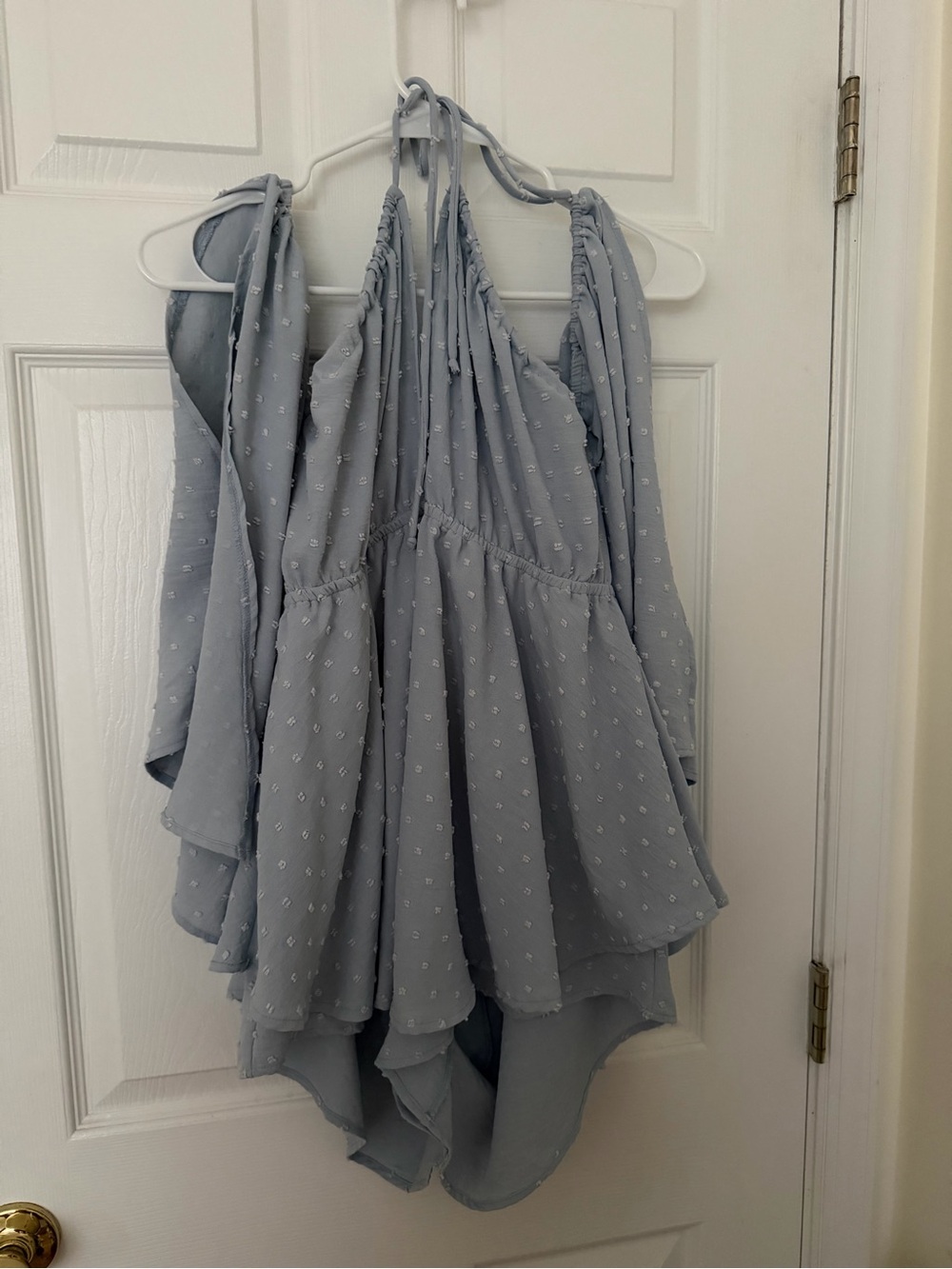 Romper - Light Blue - Medium